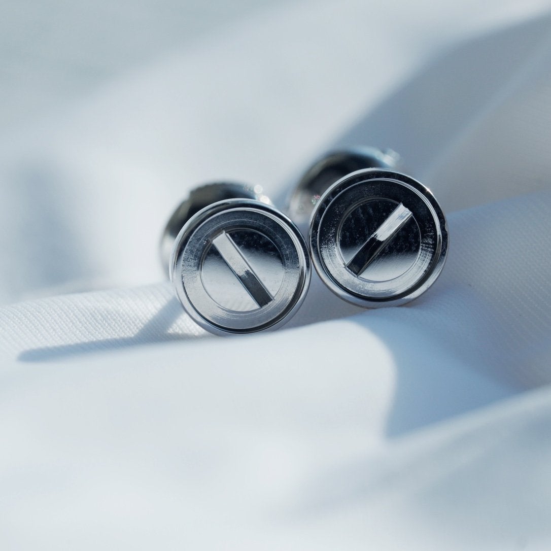 [BLAUE TRÄNEN]LIEBE OHRRINGE SILBER 10MM