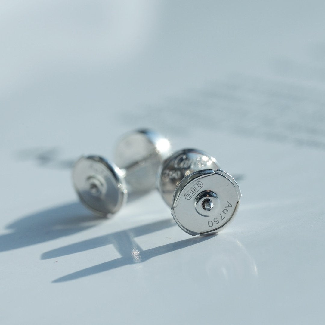 [BLAUE TRÄNEN]LIEBE OHRRINGE SILBER 10MM