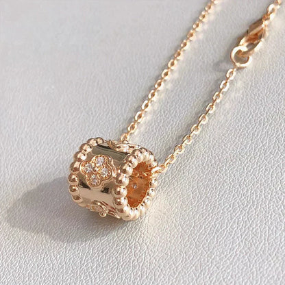 [BLUE TEARS]PERLEE ANHÄNGER HALSKETTE GOLD / ROSÉGOLD