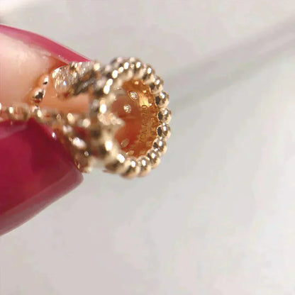 [BLUE TEARS]PERLEE ANHÄNGER HALSKETTE GOLD / ROSÉGOLD
