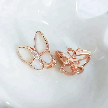 [ブルーティアーズ]バタフライモップダイヤモンドピアス