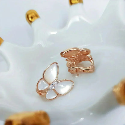 [ブルーティアーズ]バタフライモップダイヤモンドピアス