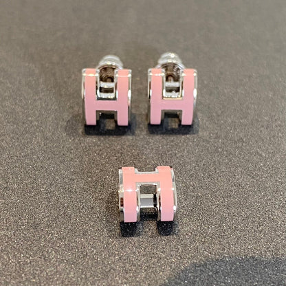 [BLAUE TRÄNEN] MINI POP H SILBER OHRRINGE ROSA