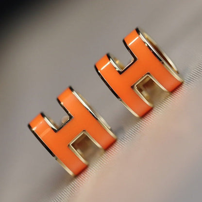 [BLAUE TRÄNEN] MINI POP H OHRRINGE ORANGE