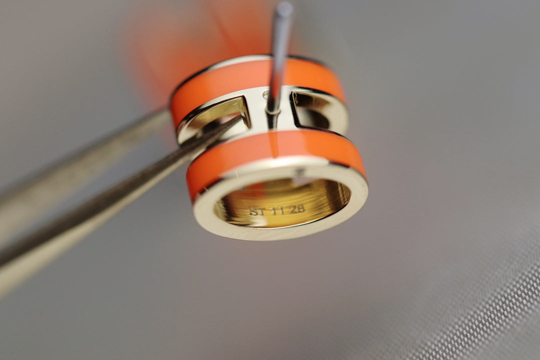[BLAUE TRÄNEN] MINI POP H OHRRINGE ORANGE