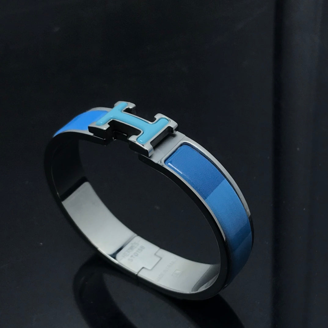 [BLUE TEARS]H ARMBAND BLAUER REGENBOGEN KERAMIK