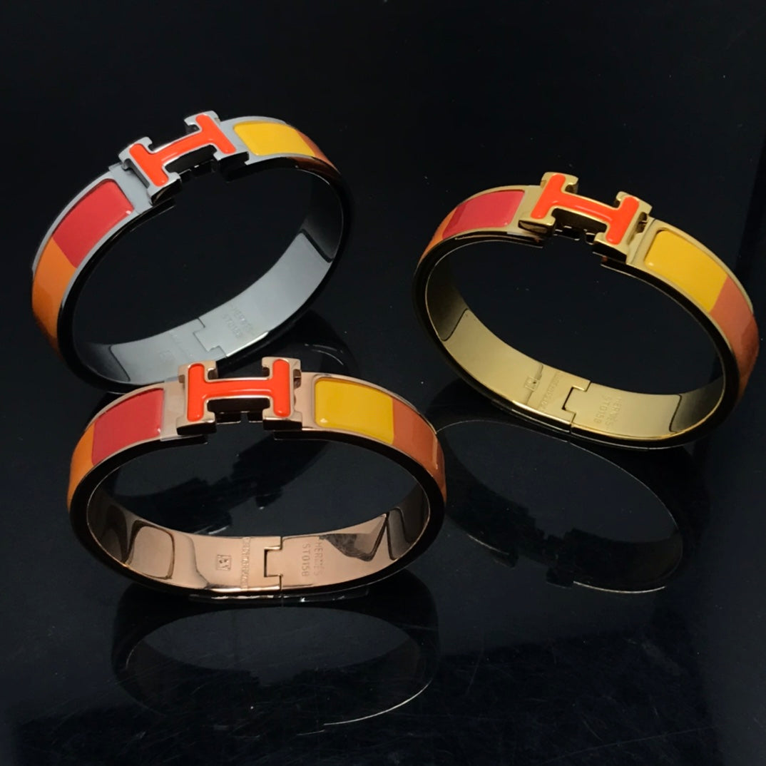 [BLUE TEARS]H ARMBAND ORANGE REGENBOGEN KERAMIK
