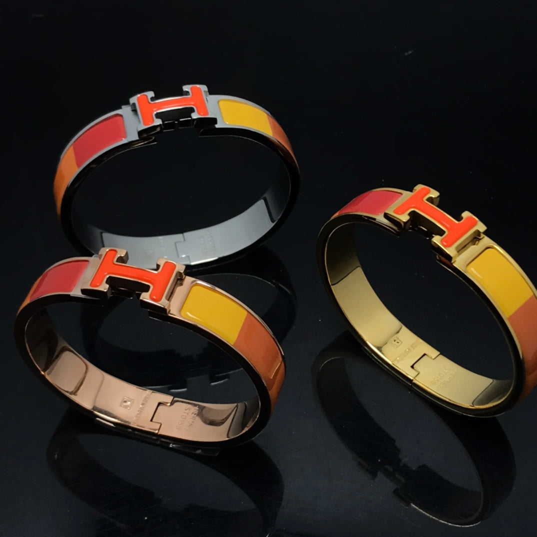 [BLUE TEARS]H ARMBAND ORANGE REGENBOGEN KERAMIK