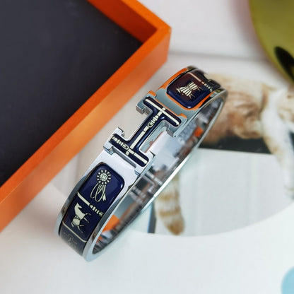 [BLAUE TRÄNEN]H COUVERTURES DUNKELBLAUES ARMBAND