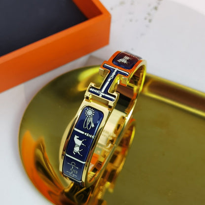 [BLAUE TRÄNEN]H COUVERTURES DUNKELBLAUES ARMBAND