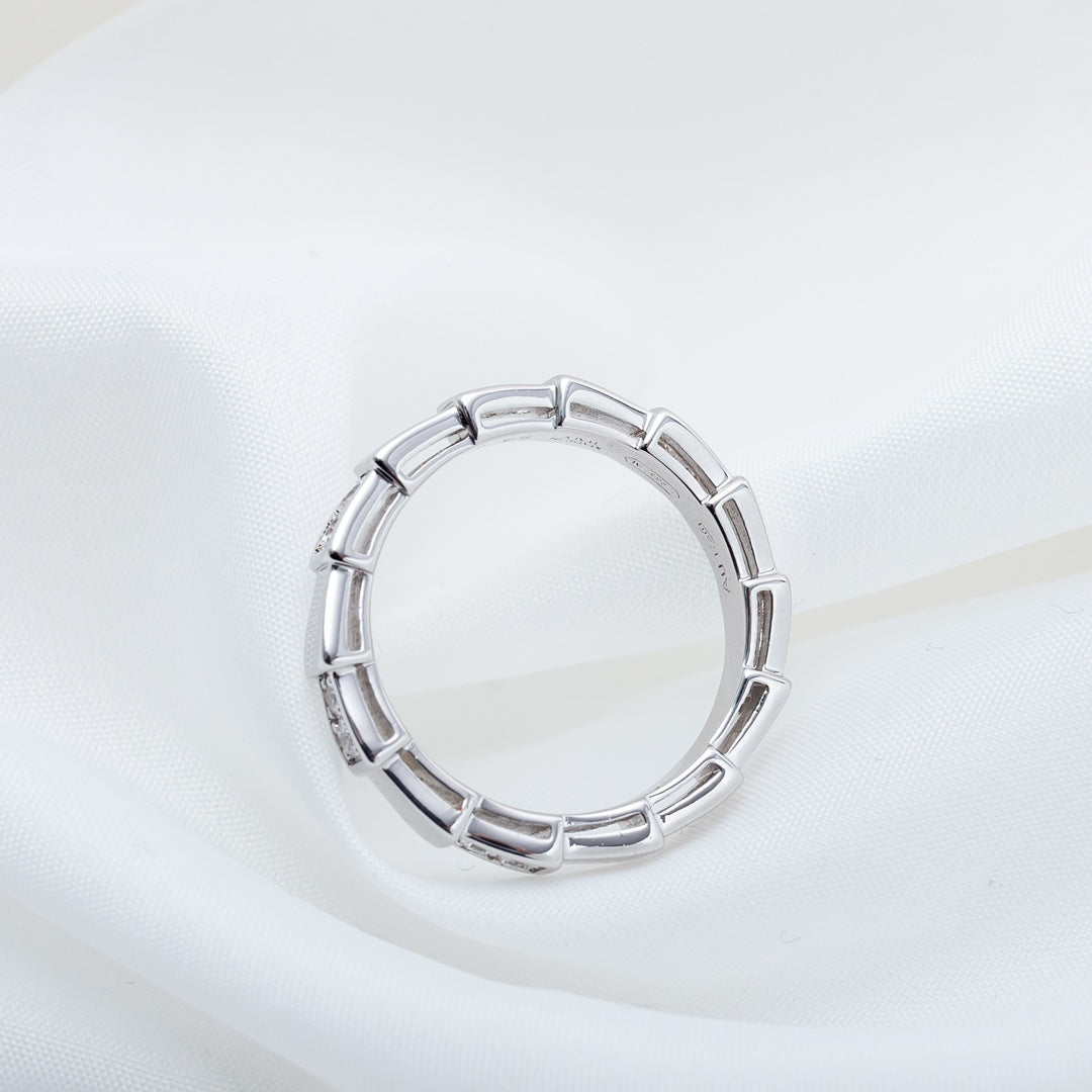 [BLAUE TRÄNEN]SERPENTI RING SILBER 3MM