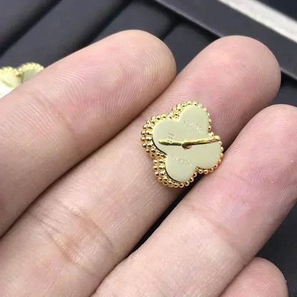 [ブルーティアーズ]クローバーミニ9.5mmレーザーピアス