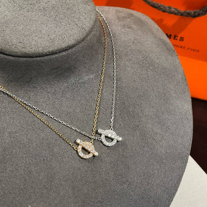[BLAUE TRÄNEN]ECHAPEE HALSKETTE DIAMANT