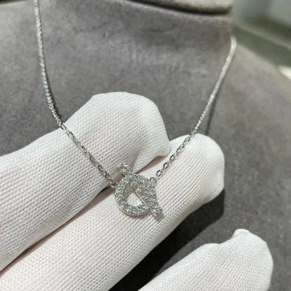 [BLAUE TRÄNEN]ECHAPEE HALSKETTE DIAMANT