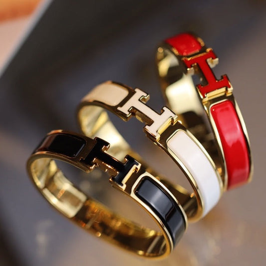 [BLAUE TRÄNEN]H ARMBAND 12MM GOLD