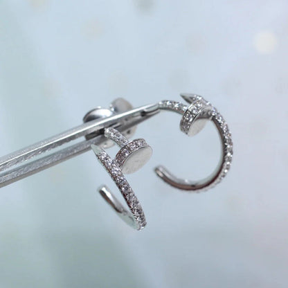 [Blue Tears Jewelry]JUSTE FULL DIAMOND SMALL EARRINGS