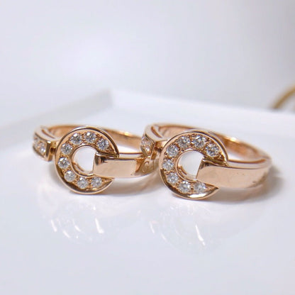 [BLAUE TRÄNEN]DREAM RING DIAMANT ROTGOLD