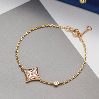 [BLUE TEARS]STAR 1 DIAMANT ROSÉGOLDARMBAND