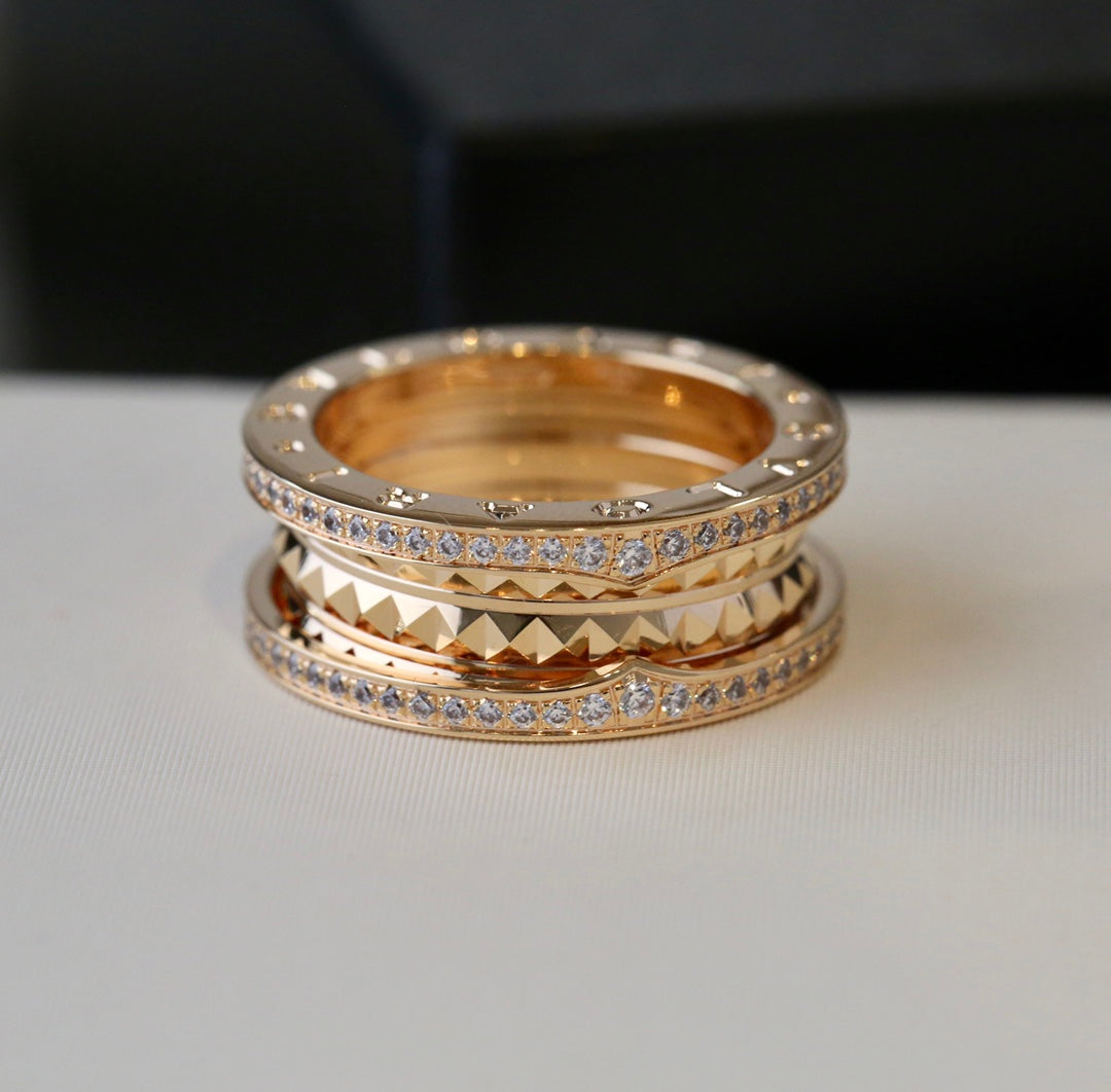 [BLAUE TRÄNEN] ZERO 1 GOLD DIAMANTRING