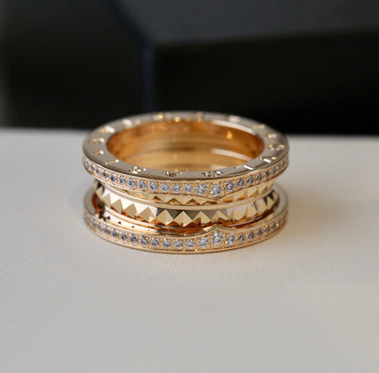 [BLAUE TRÄNEN] ZERO 1 GOLD DIAMANTRING