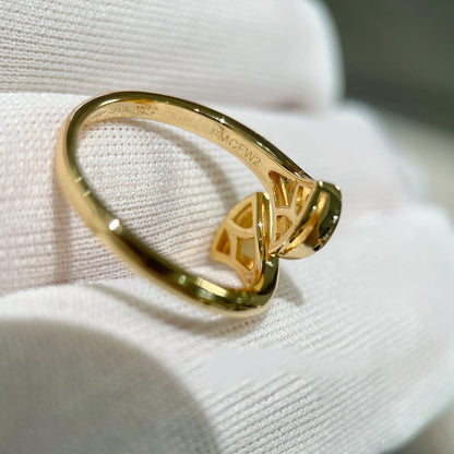 [BLAUE TRÄNEN]DREAM RING ROTGOLD DIAMANT