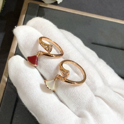 [BLAUE TRÄNEN]DREAM RING ROTGOLD