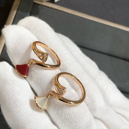 [BLAUE TRÄNEN]DREAM RING ROTGOLD