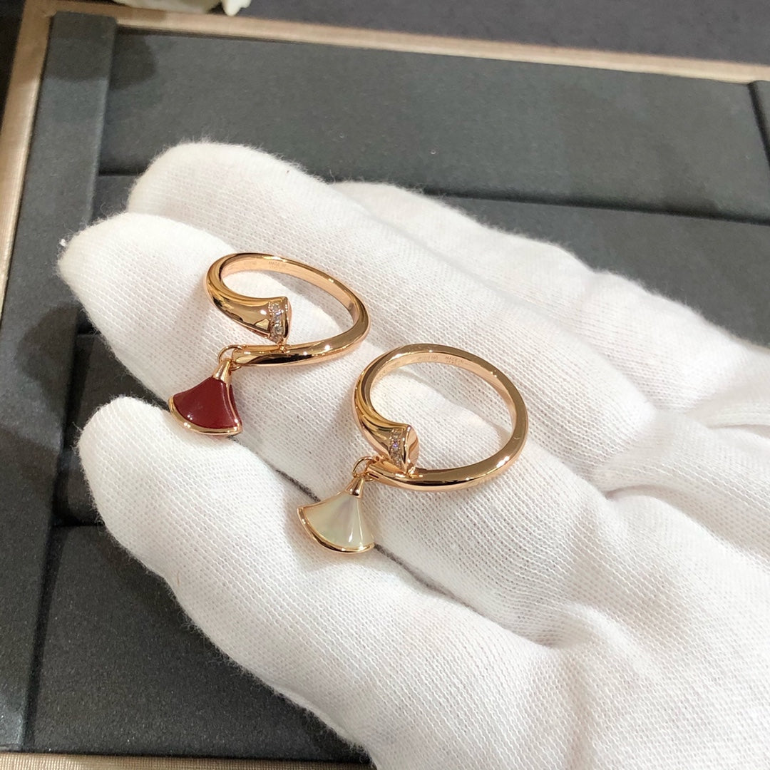 [BLAUE TRÄNEN]DREAM RING ROTGOLD