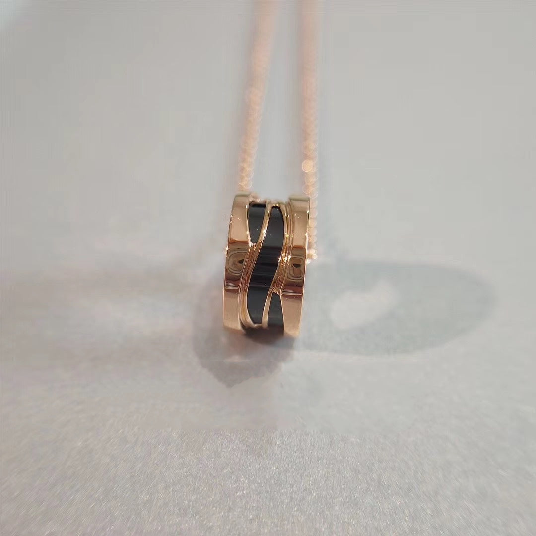 [BLAUE TRÄNEN]ZERO 1 HALSKETTE ROSA GOLD