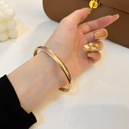 [BLAUE TRÄNEN] PANTHERE GOLD DIAMANT OFFENES ARMBAND