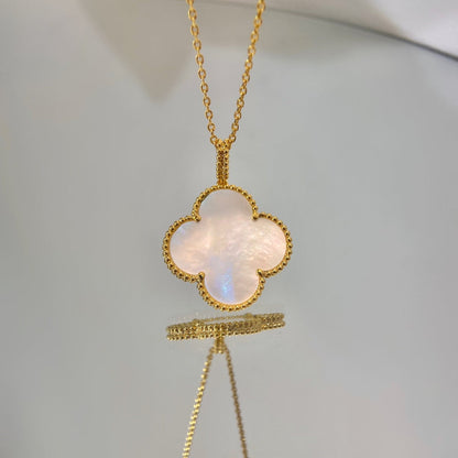 [BLAUE TRÄNEN]CLOVER 25MM MOP GROSSE ANHÄNGERKETTE