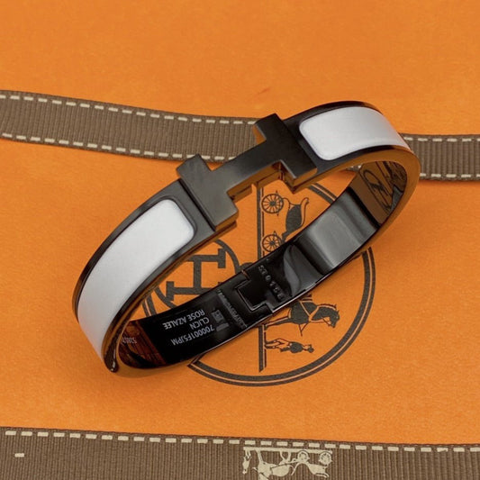 [BLUE TEARS]H ARMBAND 12MM SCHWARZ WEISS KERAMIK