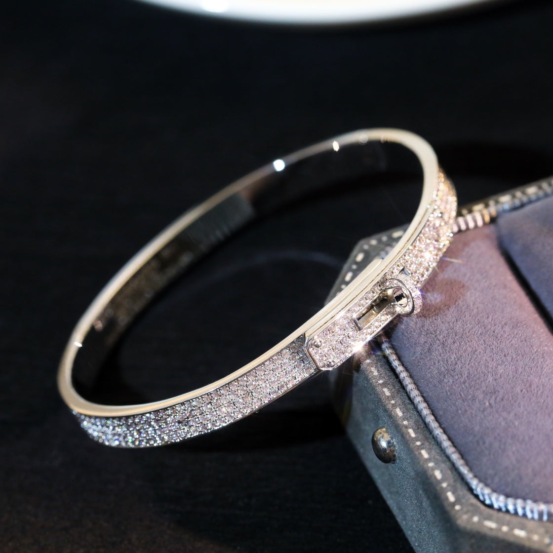 [BLAUE TRÄNEN]KELLY ARMBAND MIT DIAMANTEN 