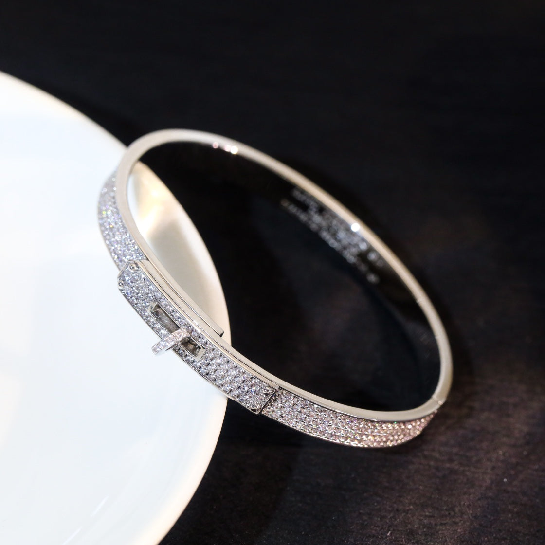 [BLAUE TRÄNEN]KELLY ARMBAND MIT DIAMANTEN 
