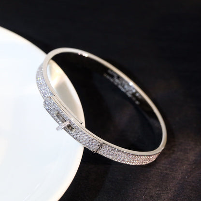 [BLAUE TRÄNEN]KELLY ARMBAND MIT DIAMANTEN 