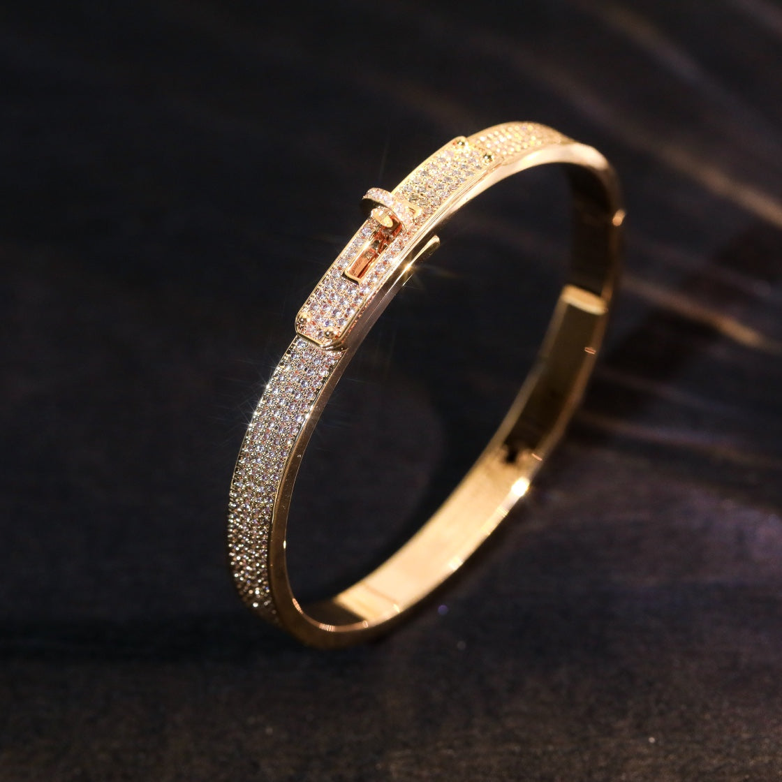 [BLAUE TRÄNEN]KELLY ARMBAND MIT DIAMANTEN 
