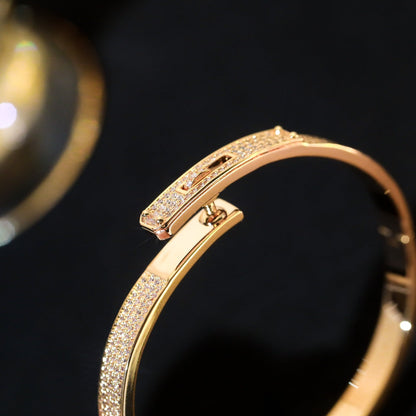 [BLAUE TRÄNEN]KELLY ARMBAND MIT DIAMANTEN 