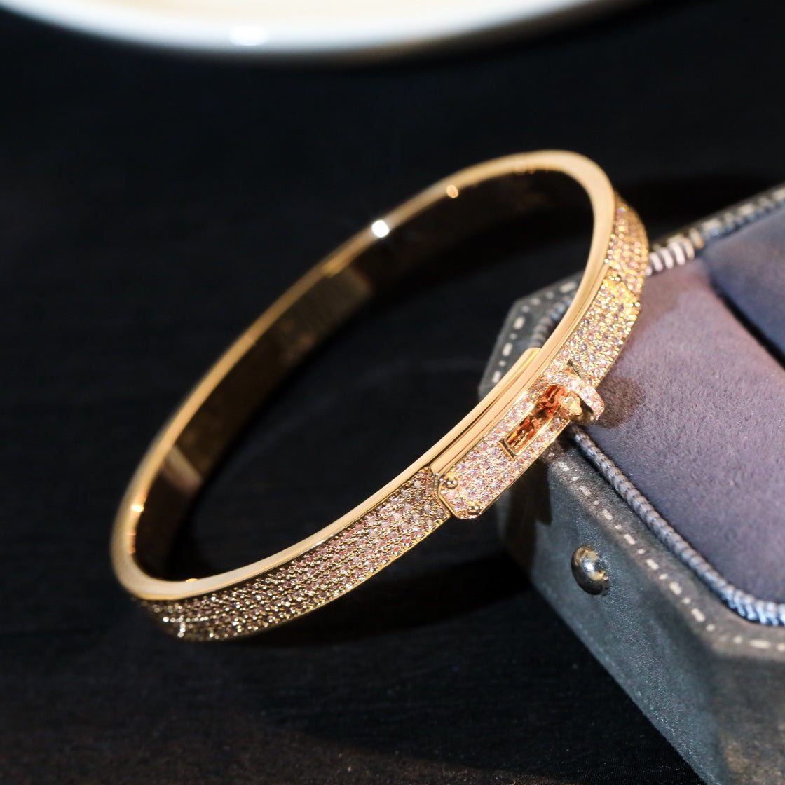 [BLAUE TRÄNEN]KELLY ARMBAND MIT DIAMANTEN 