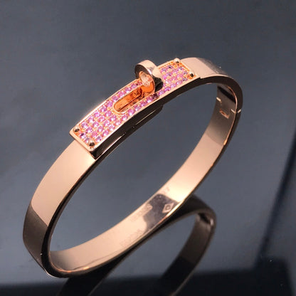 [BLAUE TRÄNEN]KELLY ARMBAND ROSA DIAMANT
