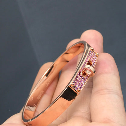 [BLAUE TRÄNEN]KELLY ARMBAND ROSA DIAMANT