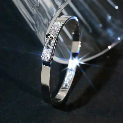[BLAUE TRÄNEN]KELLY SILBER DIAMANTARMBAND