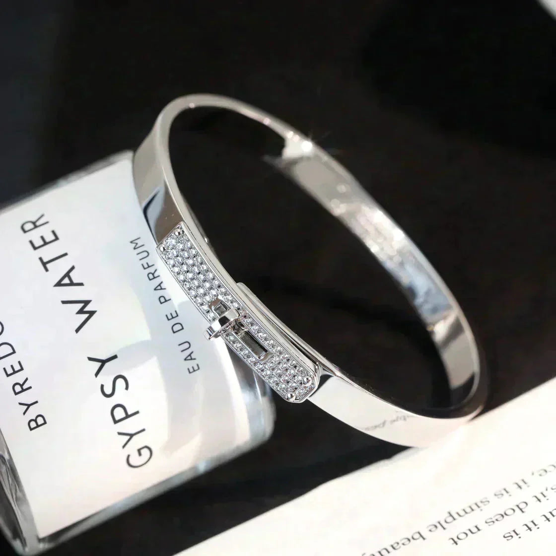 [BLAUE TRÄNEN]KELLY SILBER DIAMANTARMBAND