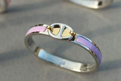 [BLAUE TRÄNEN] CLIC CHAINE SILBERARMBAND