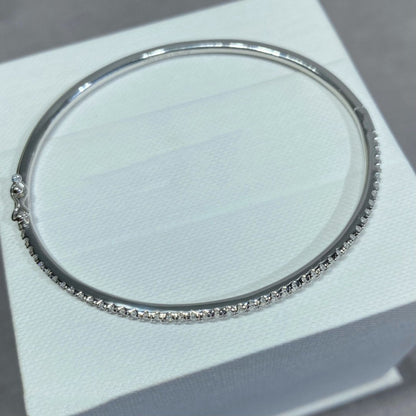 [BLAUE TRÄNEN] MINI-DIAMANT-TENNISARMBAND