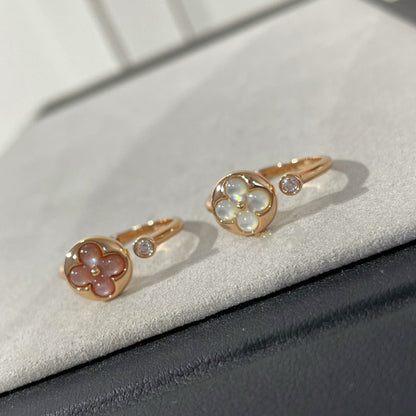 [BLAUE TRÄNEN] RING „SUN 1 DIAMOND PINK MOP“
