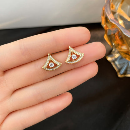 [BLAUE TRÄNEN]DREAM MINI DIAMANT OHRSTECKER