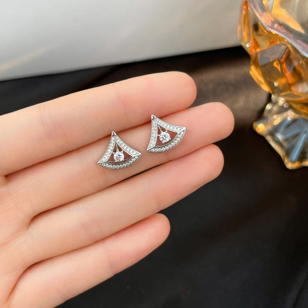 [BLAUE TRÄNEN]DREAM MINI DIAMANT OHRSTECKER