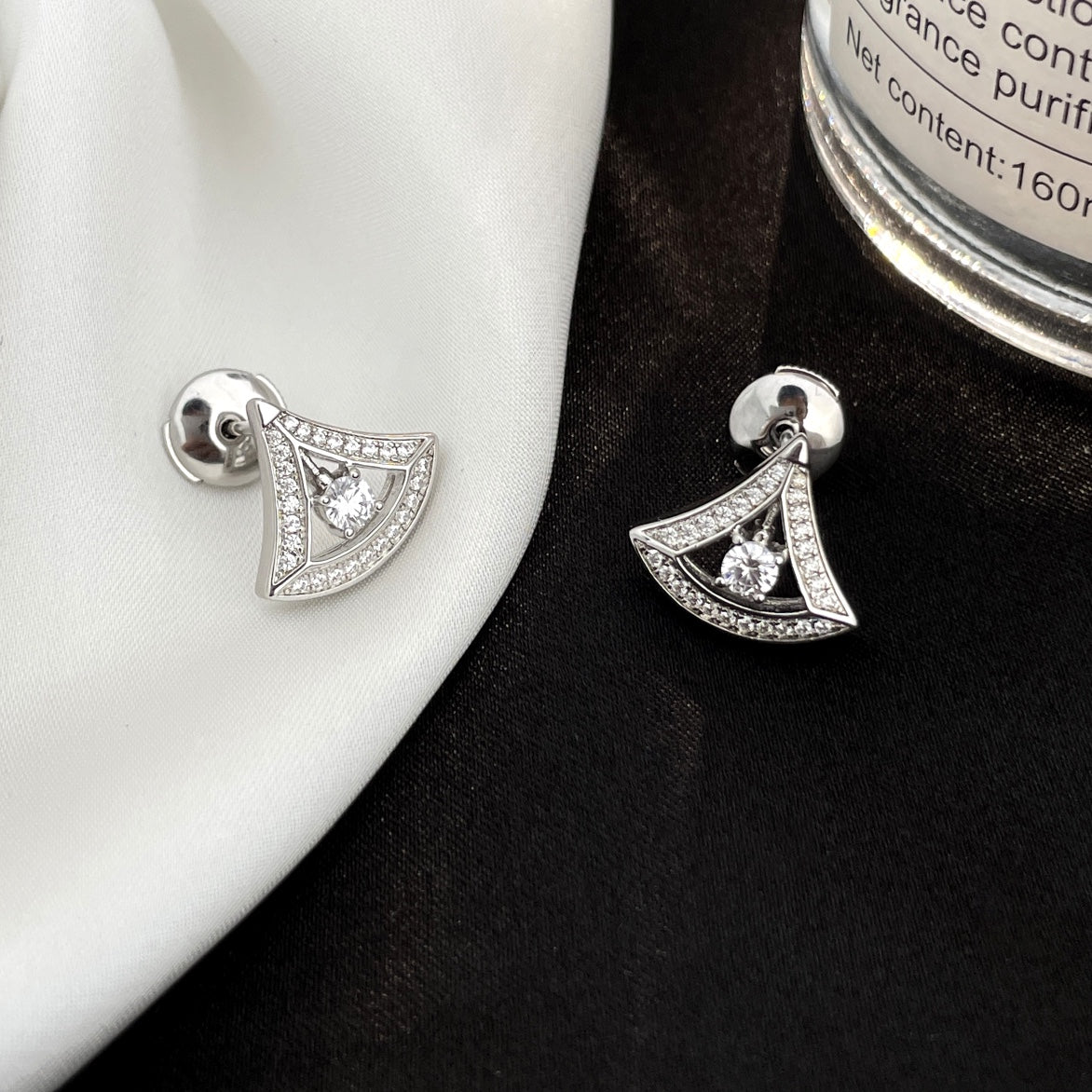 [BLAUE TRÄNEN]DREAM MINI DIAMANT OHRSTECKER