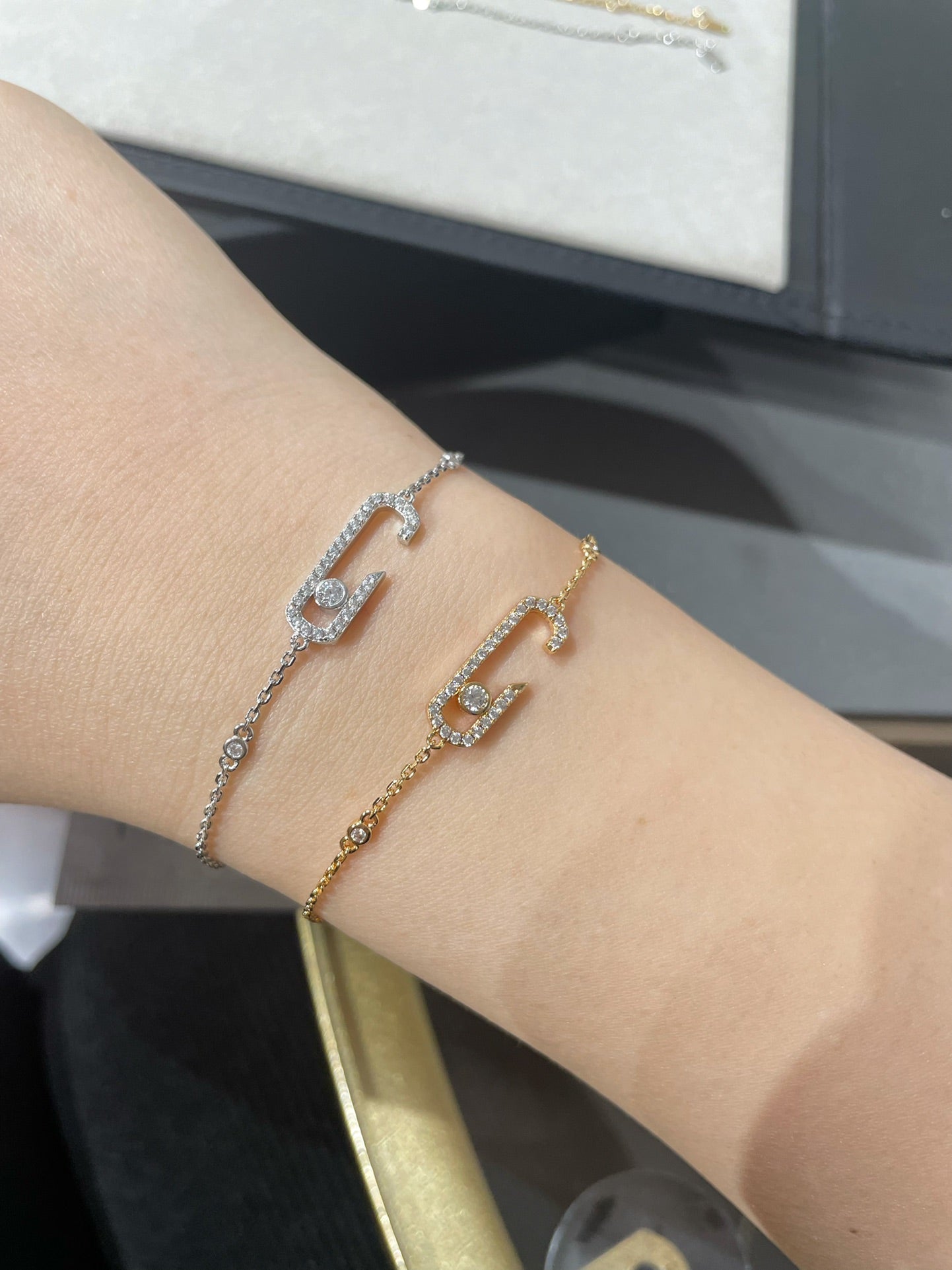 [Blue Tears Jewelry]BABY MOVE DIAMOND BRACELET