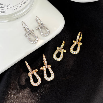 [BLUE TEARS]FORCE 10 VOLLMUNDIGE DIAMANT-OHRRINGE, MITTLERE MODELLE